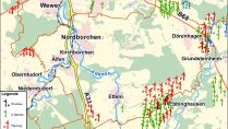 19 geplante Windkraftanlagen in Borchen: Kreis Paderborn informiert über Termine und Auslegungsfristen